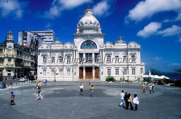 bresil bahia 01.JPG - Praca Tome de Souza MisericordiaVille hauteSalvador de BahiaNordesteBahiaBrésil